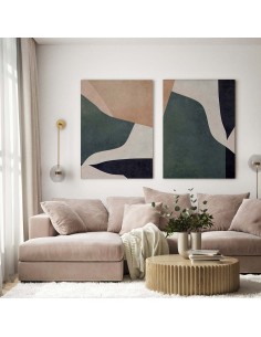 Díptico Minimalista Sao